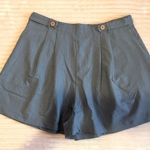 ☆ UNIQUE VINTAGE HELL BUNNY UTAH SHORTS BLUE XL